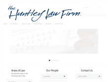 Tablet Screenshot of huntleylaw.com